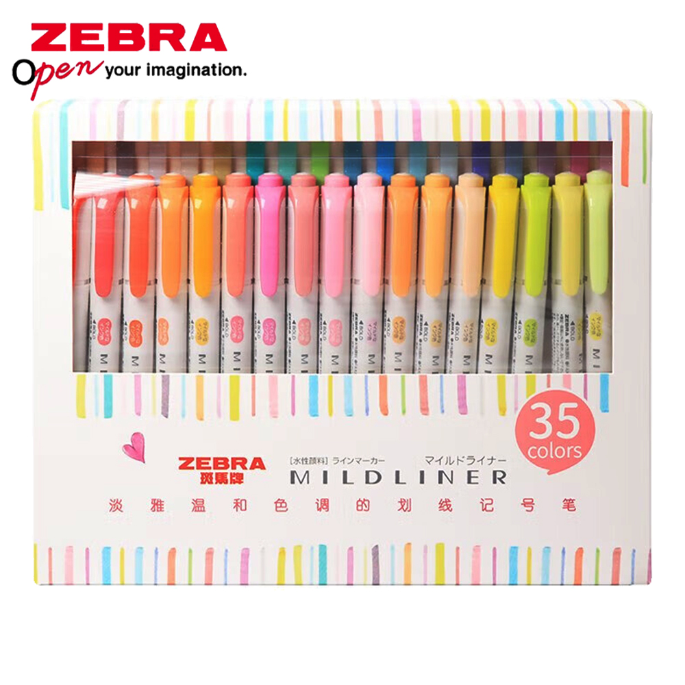 35 Color ZEBRA Mildliner Highl - Zebra Pen Mildliner review and price