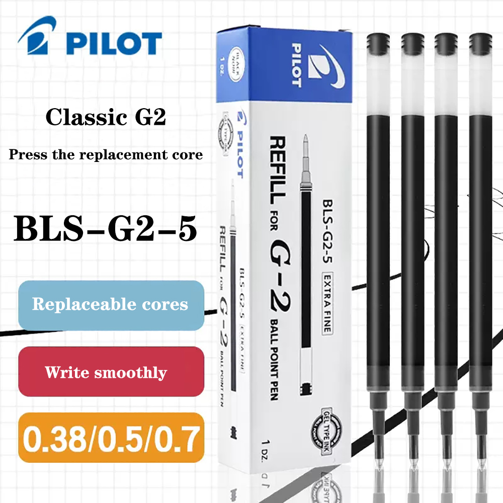 6pcs Japan PILOT Gel Pen Refil - Pilot Pen G2 review and price