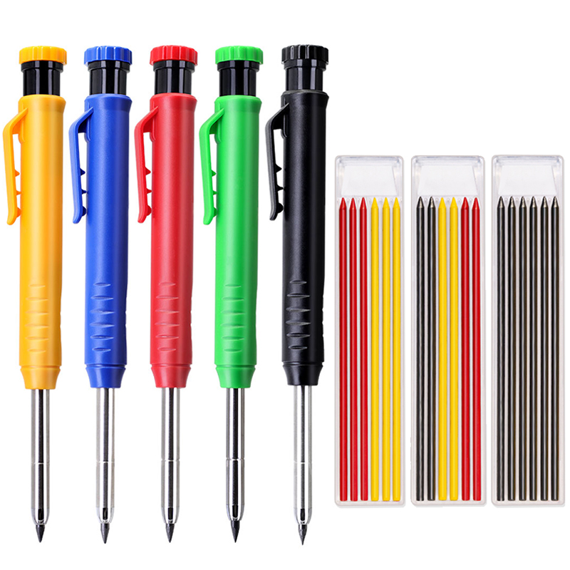 Solid Carpenter Pencil Set Woo - Staedtler Pencil Lumocolor review and price