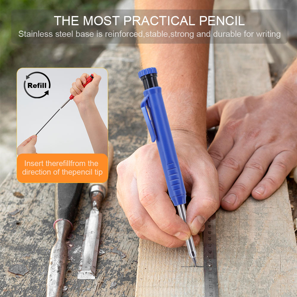 Solid Carpenter Pencil Set Woo - Staedtler Pencil Lumocolor review and price