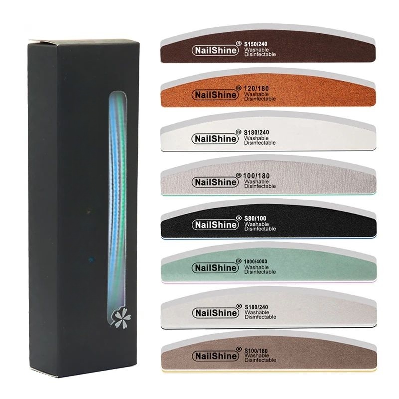 8Pcs/Box Nail File Buffer Kit  - Photo Acrylic Block review and price