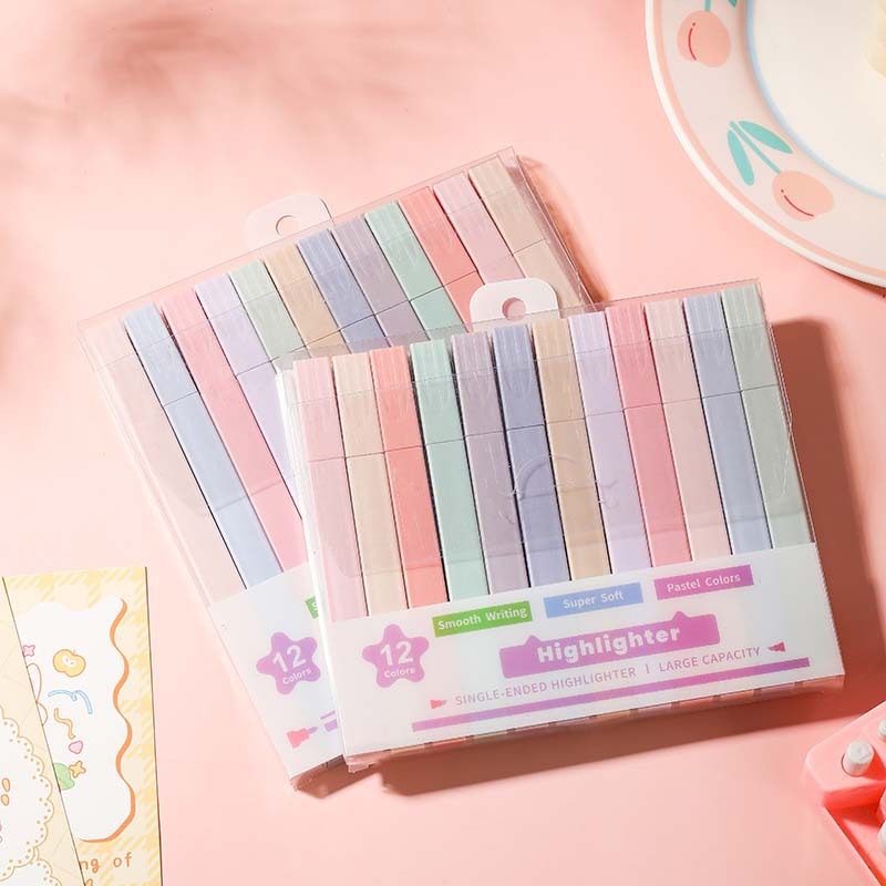 12 Pcs/Set Double Tip Highligh - Stabilo Marker Boss review and price