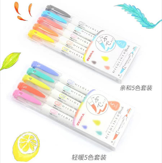 ZEBRA Mildliner Highlighters P - Zebra Pen Mildliner review and price