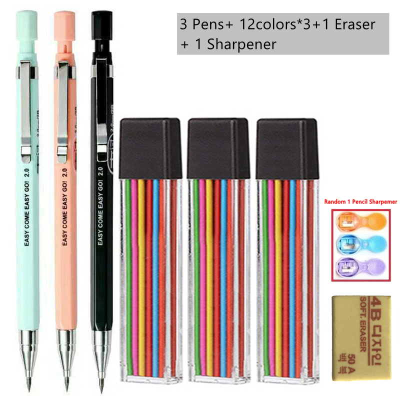 2.0mm Mechanical Pencil Set Wi - Staedtler Pencil Lumocolor review and price