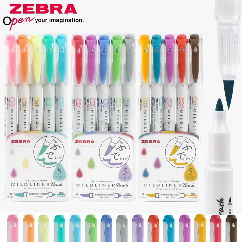 Zebra Highlighter WFT8 Mildlin - Zebra Pen Mildliner review and price