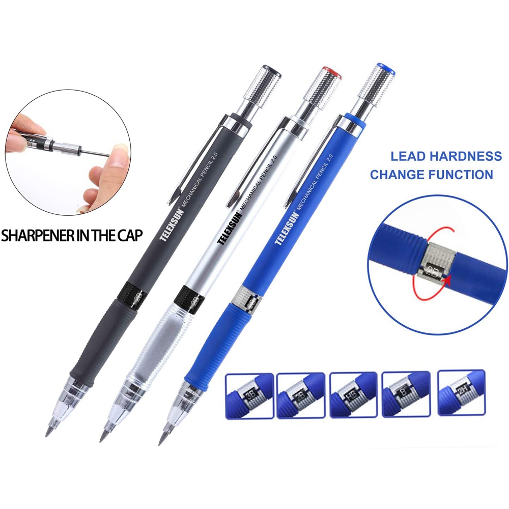 2.0mm 2B Mechanical Pencils Au - Staedtler Pencil Lumocolor review and price