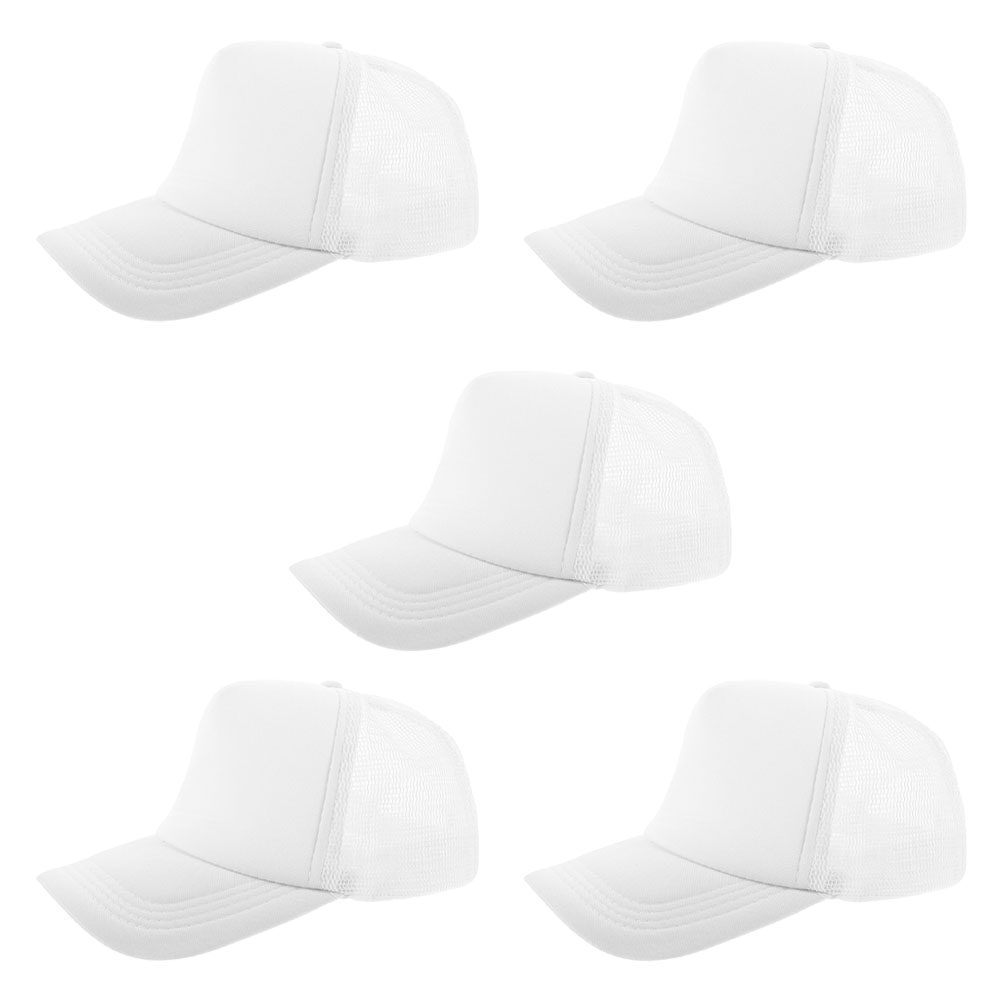 5Pcs Blank Mesh Baseball Hat D - Hat Sublimation Blank review and price