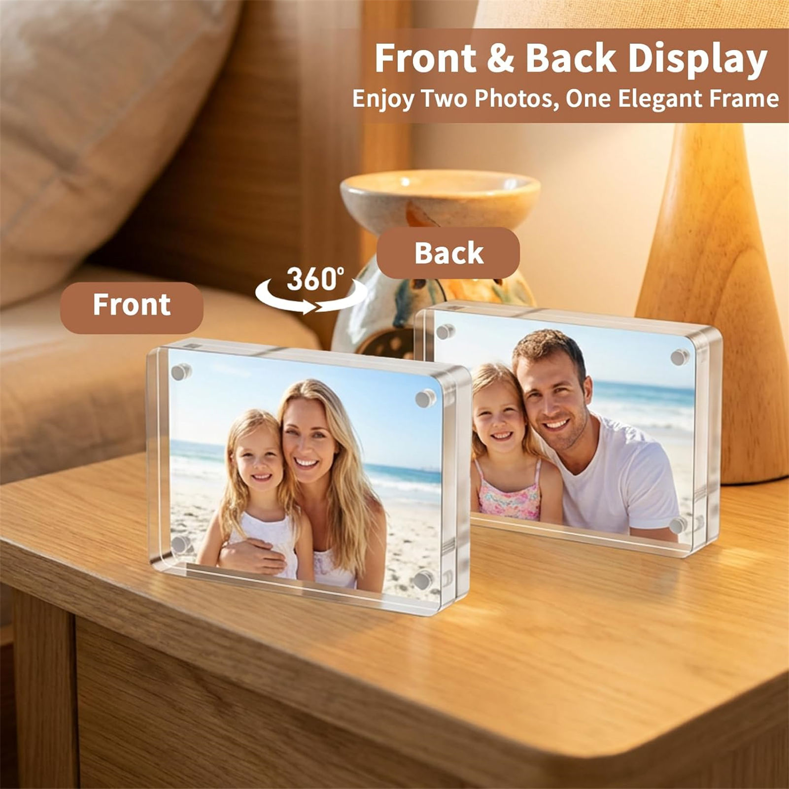 Acrylic Magnetic Photo Frame 2 - Photo Acrylic Block review and price