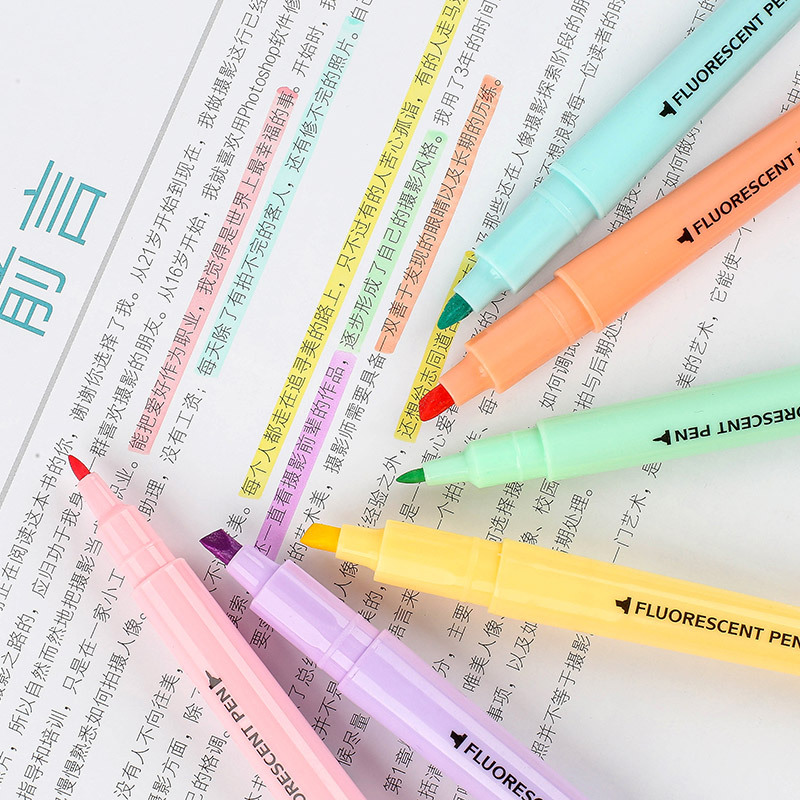 6Pcs/Set Double Head Fluoresce - Stabilo Marker Boss review and price